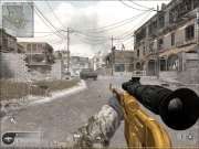 Call of Duty 4: Modern Warfare - Screen der Skin Mod Gold Draqunov.