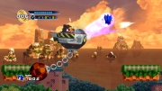 Sonic The Hedgehog 4: Episode 1: Screenshot aus der klassischen 2D-Sidescroller-Action