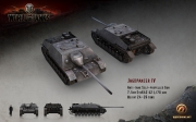 World of Tanks - Renderscreenshot zeigt den Jagdpanzer IV aus World of Tanks