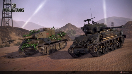 World of Tanks - World of Tanks Console - Tiger 131 vs Sherman Fury