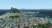 Microsoft Flight Simulator X - Neue Screenshots zeigen das Addon Gibraltar X für Mirosoft Flight Simulator X