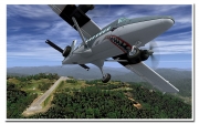 Microsoft Flight Simulator X: Screenshot aus dem Add-on Dangerous Airports 1