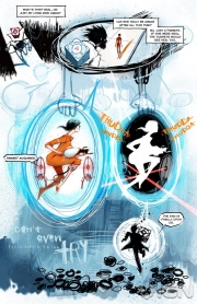 Portal 2 - Screnn zum Comic von Portal 2.