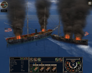 Ironclads: High Sea: Screen aus dem Strategie Titel Ironclads: High Sea.