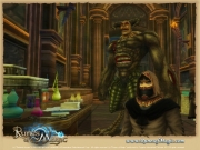 Runes of Magic: The Elder Kingdoms - Screen zur Gruppeninstanz Kerker von Dalanis die mit der dritten Erweiterung eingeführt wird.
