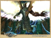 Runes of Magic: The Elder Kingdoms - Screen zur Gruppeninstanz Kerker von Dalanis die mit der dritten Erweiterung eingeführt wird.