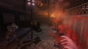 F.E.A.R. 3 - Neuer Screen (Village Soldiers Backyard) zum Horror Shooter F.E.A.R. 3.