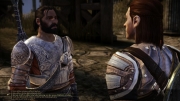 Dragon Age: Origins - Duncan und der Held im Gespräch.