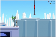 Mirror's Edge - Screen aus dem Flash-game.