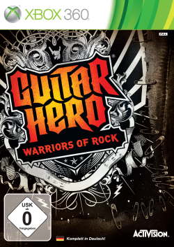Logo for Guitar Hero: Warriors of Rock