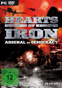 Logo for Hearts of Iron 2: Arsenal of Democracy