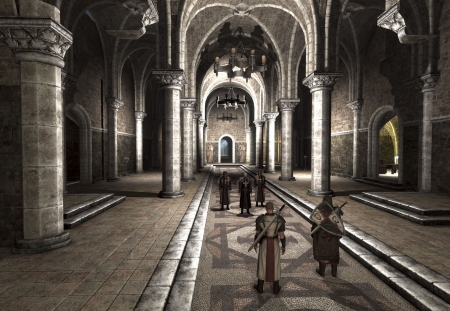 The First Templar: Screenshot zum Titel.
