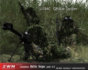 Armed Assault - Ghillie Sniper v1.1 by Switzerland Mod - Ansicht