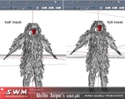 Armed Assault - Das MLOD Model vom Ghillie Sniper/SWM MOD.
