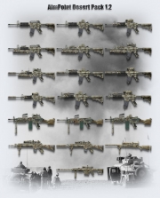 Armed Assault - Desert Weapons Pack v1.2 by Aimpoint - Ansicht