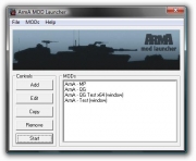 Armed Assault - ArmA MOD Launcher v1.2 by EMSI - Ansicht
