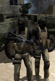Armed Assault - Metal Gear Solid PMC´s v0.5 BETA by Ardvarkdb - Ansicht