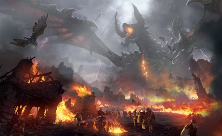 Tera - Screen zum Update Angriff der Drachen.