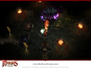 Mythos - Screenshot zur Pyromant-Charakterklasse
