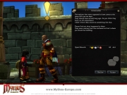 Mythos - Screen zum Quest-System