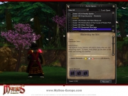 Mythos - Screen zum Quest-System