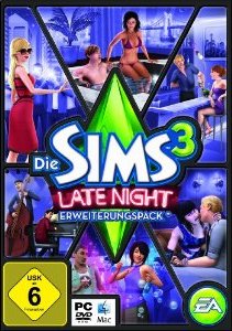 Logo for Die Sims 3: Late Night