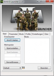 ARMA 2 - ArmA 2 Launcher v2.1.0 by alpinestars