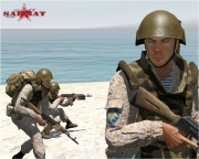 ARMA 2 - Commando Assault Unit Airborne Desert [VDV] v0.2 by SMERSH, AlexF1 & citizensnip