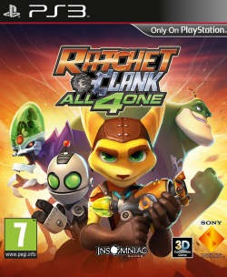 Logo for Ratchet & Clank: All 4 One