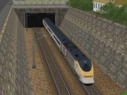 Eisenbahn-Simulator: Screen aus der Eisenbahn Simulation.