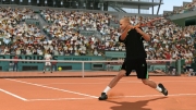 Top Spin 4 - Screenshot zeigt Andre Agassi.