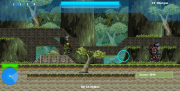 Halo: Out With a Whimper: Screenshot aus dem 2D Side-scroller Halo: Out With a Whimper