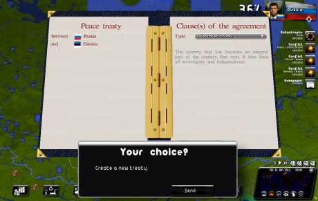 Politiksimulator 2: Rulers of Nations: Screen zum Spiel Politiksimulator 2: Rulers of Nations.