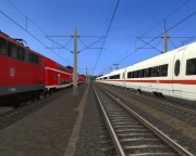 ProTrain Perfect 2: Screen aus dem Eisenbahn-Simulator.