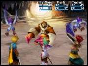 Golden Sun: Die dunkle Dämmerung: Screenshot aus dem NDS Action-Rollenspiel