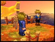 Golden Sun: Die dunkle Dämmerung: Screenshot aus dem NDS Action-Rollenspiel