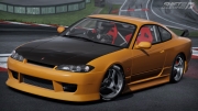 Shift 2 Unleashed - Screenshot zeigt den Nissan SILVIA S15 SPEC. R AERO