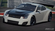 Shift 2 Unleashed - Screenshot zeigt den INFINITI G35 (V35)