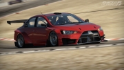 Shift 2 Unleashed - Screenshot zeigt den Mitsubishi Lancer EVOLUTION X