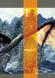 The Elder Scrolls V: Skyrim - Scans zum Spiel aus dem PSM3 Magazin