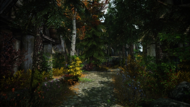 The Elder Scrolls V: Skyrim - Skyrim Mod: Towns and Villages Enhanced: Whiterun.