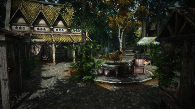 The Elder Scrolls V: Skyrim - Skyrim Mod: Towns and Villages Enhanced: Whiterun.