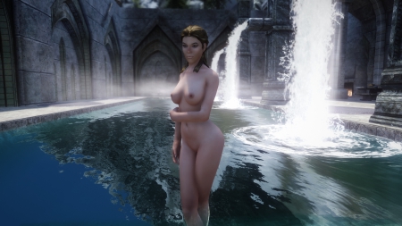 The Elder Scrolls V: Skyrim - Screen zur Mod Caliente's Beautiful Bodies Edition -CBBE