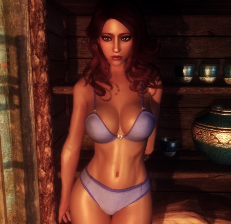 The Elder Scrolls V: Skyrim - Screen zur Mod Caliente's Beautiful Bodies Edition -CBBE