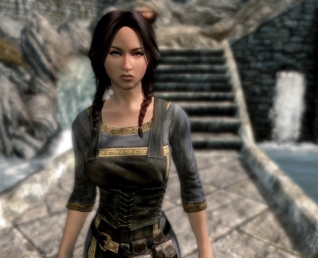 The Elder Scrolls V: Skyrim - Screen zur Mod Caliente's Beautiful Bodies Edition -CBBE