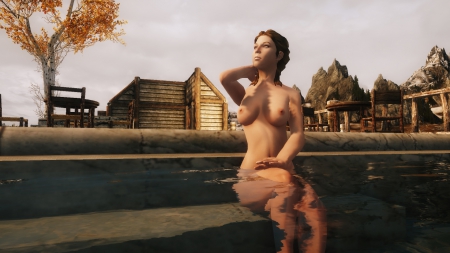 The Elder Scrolls V: Skyrim - Screen zur Mod Caliente's Beautiful Bodies Edition -CBBE