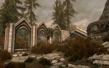 The Elder Scrolls V: Skyrim: Screen zur The Elder Scrolls V: Skyrim mod Ruined Temple of Phynaster.