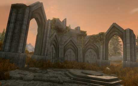 The Elder Scrolls V: Skyrim: Screen zur The Elder Scrolls V: Skyrim mod Ruined Temple of Phynaster.