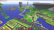 Minecraft - Screen aus dem Aufbau Bauklötzchen-Spiel Spaß Minecraft.