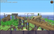 Minecraft - Screen aus dem Aufbau Bauklötzchen-Spiel Spaß Minecraft.